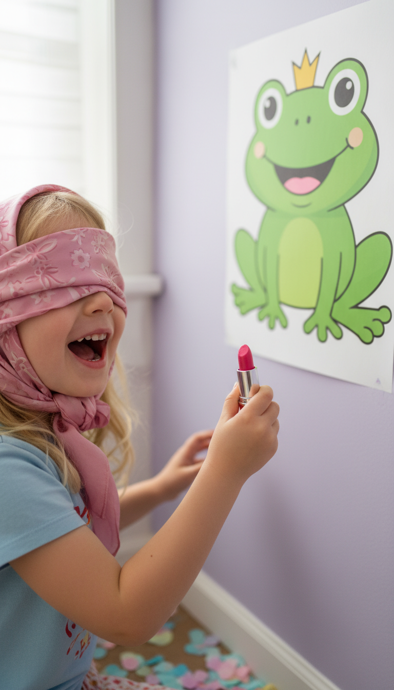 Playful 'Kiss the Frog' Game