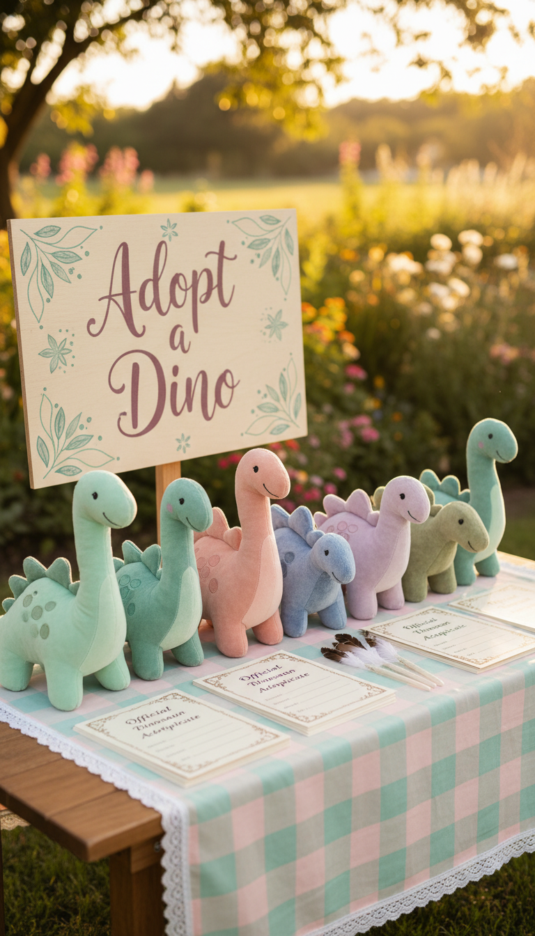 Adopt a Pal: Plush Dinosaur Adoption Center