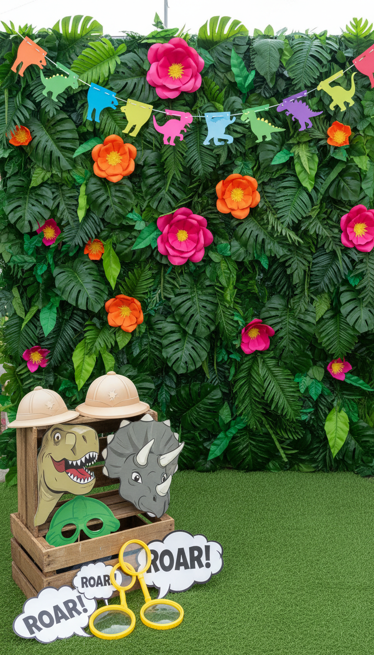 Strike a Pose: Roar-some Photo Booth Fun