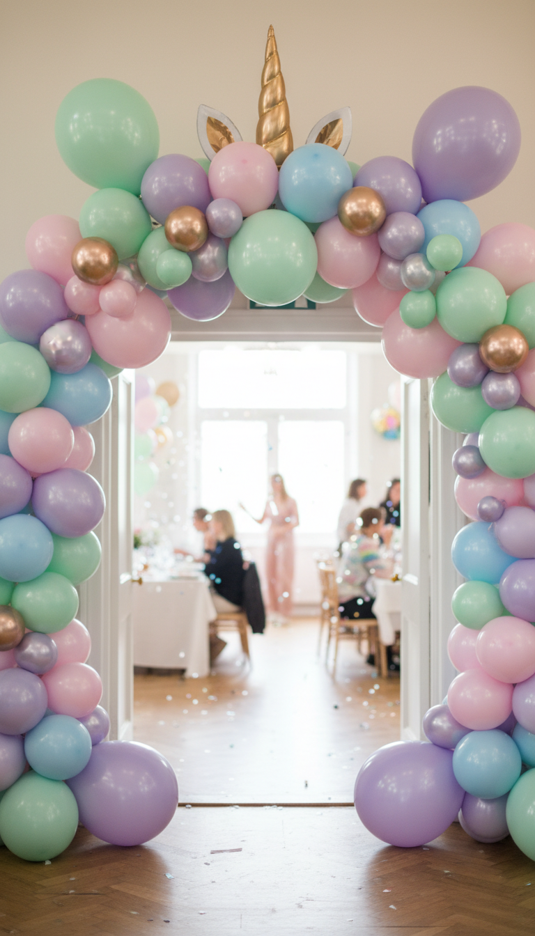 Dreamy Pastel Balloon Arch