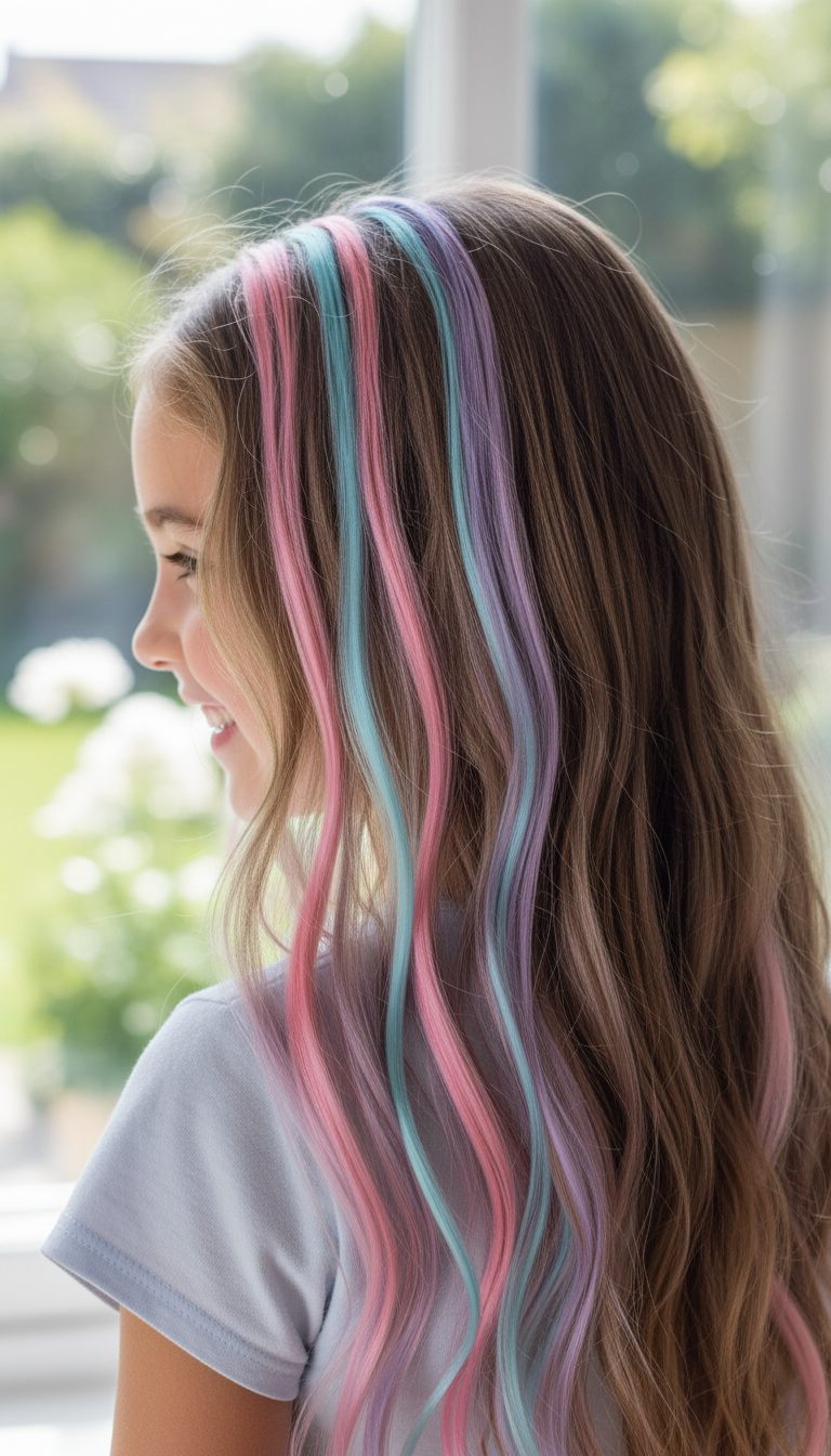 Unicorn Mane Hair Extensions