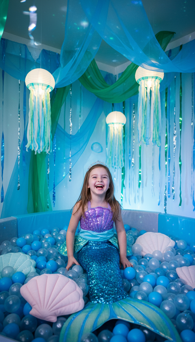 Under the Sea Mermaid Princess Lagoon