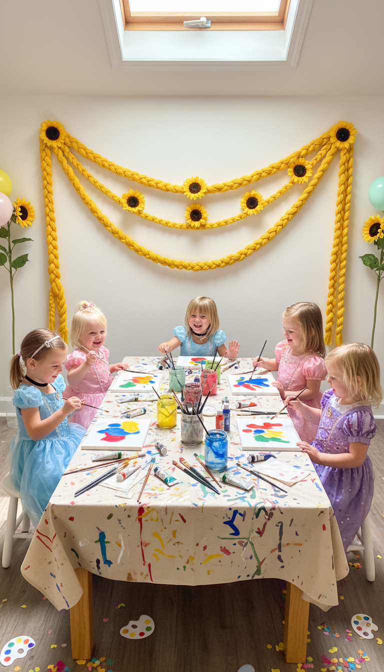 Rapunzel's Tower Artistic Bash