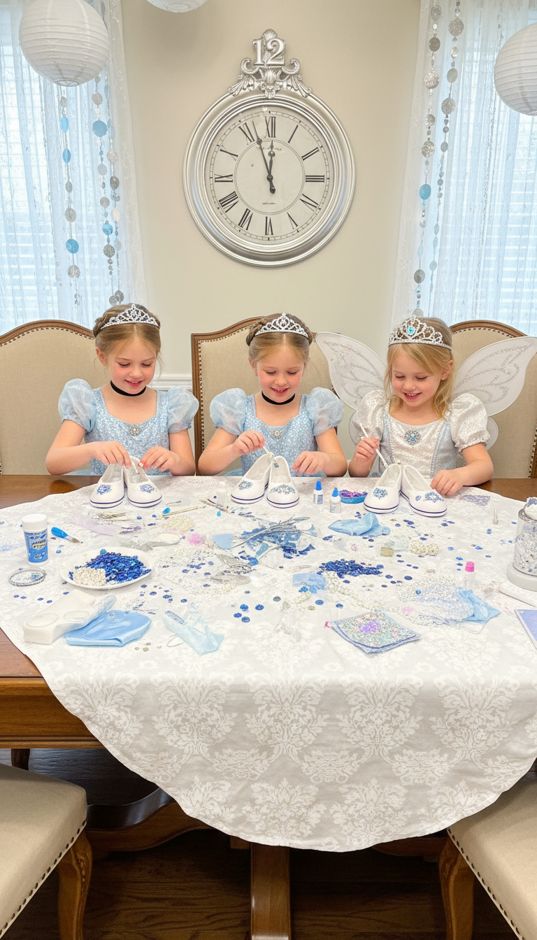 Cinderella's Gown & Glass Slipper Crafts