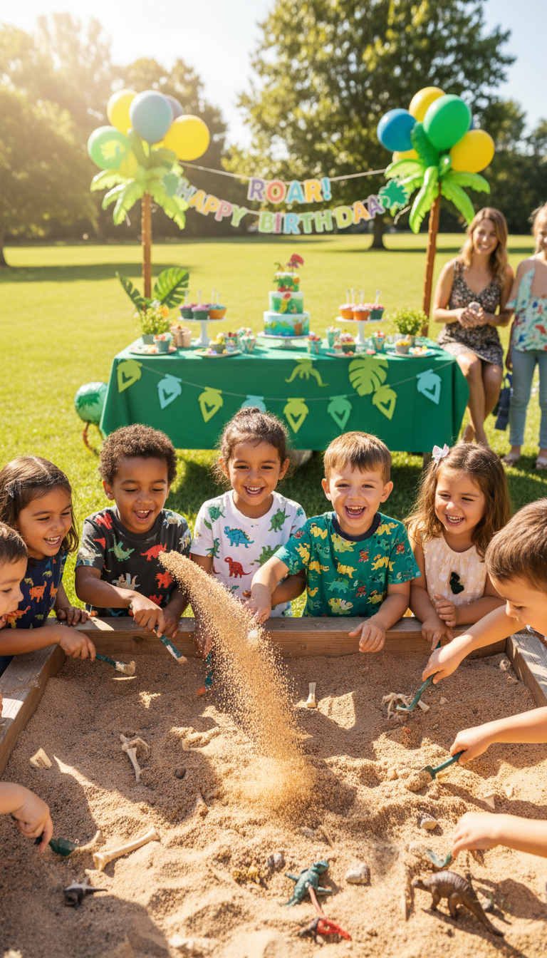 10 Dinosaur Birthday Party Ideas Games