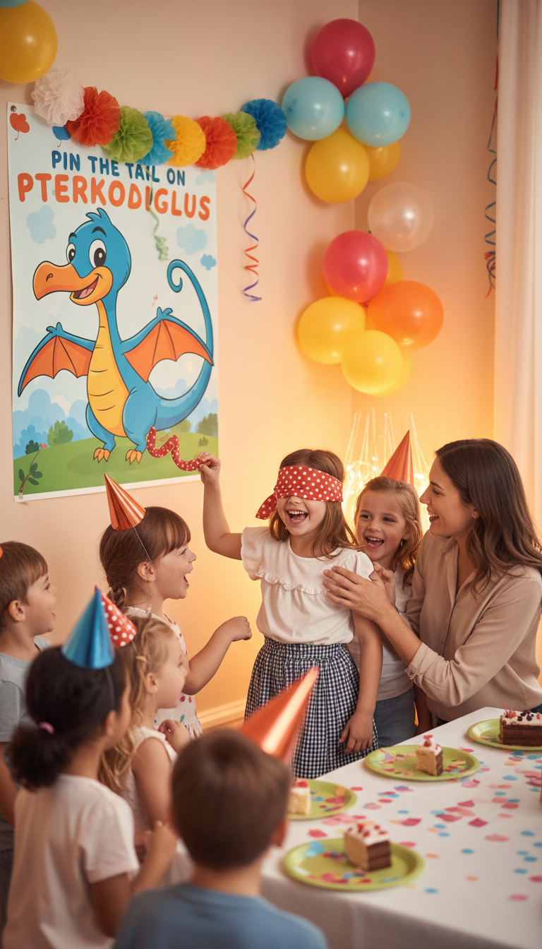 Pin the Tail on the Pterodactyl