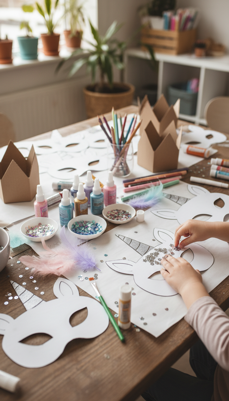 Design Your Own Unicorn Mask/Crown