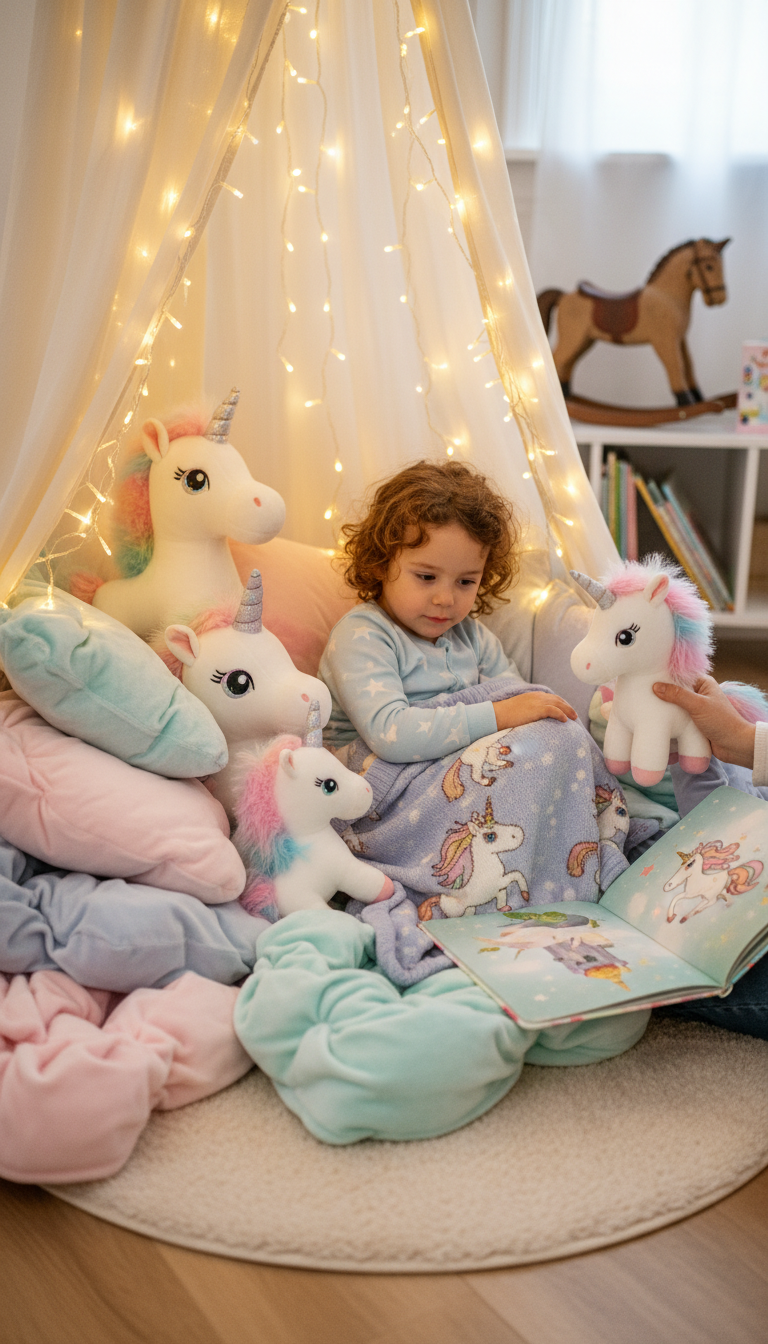Cozy Unicorn Story Time Nook