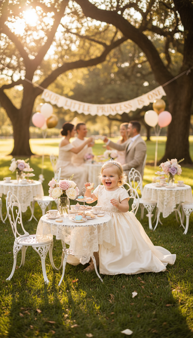 A Little Princess's Royal Tea Party