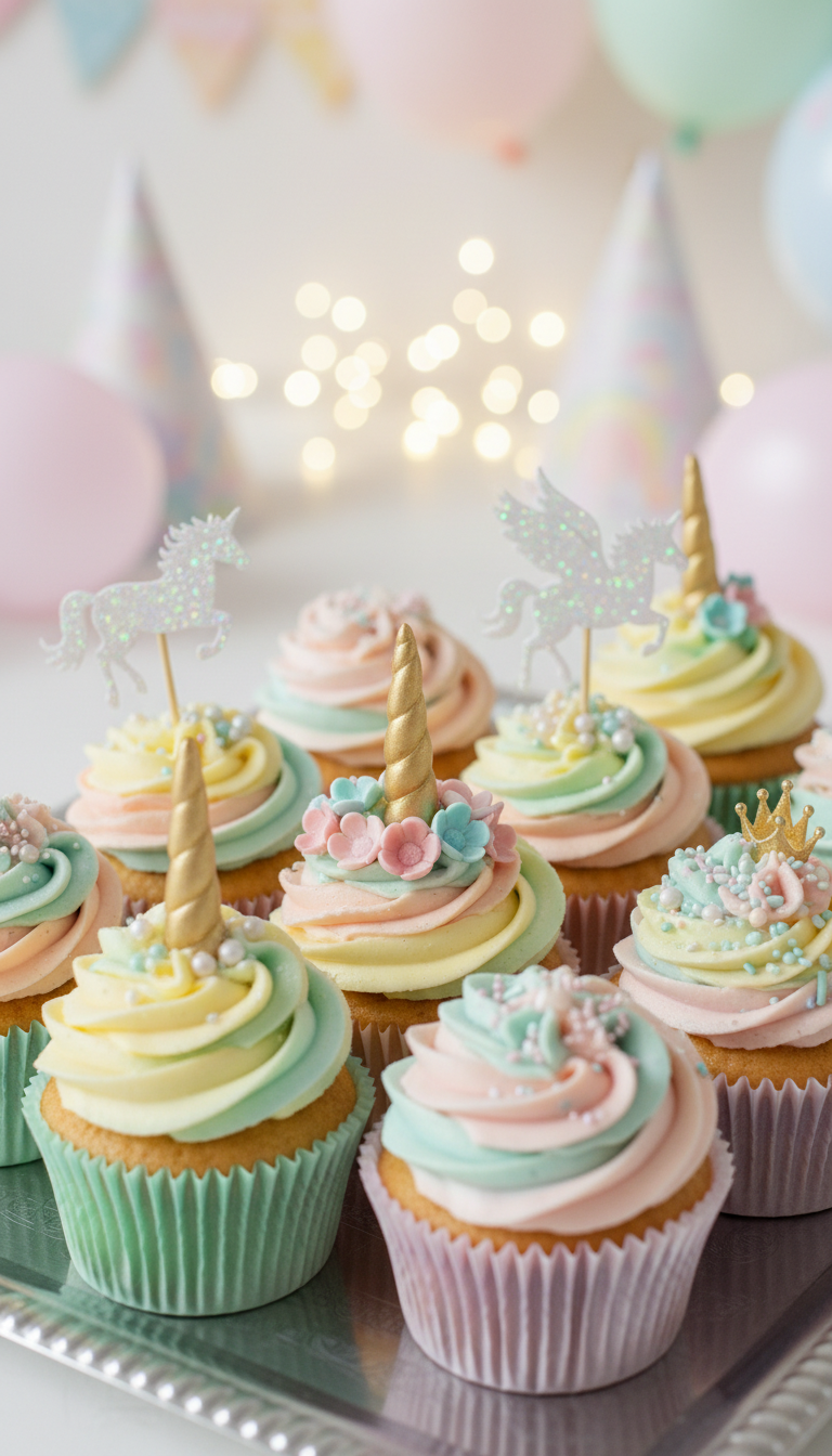 Whimsical Cupcake Ensemble