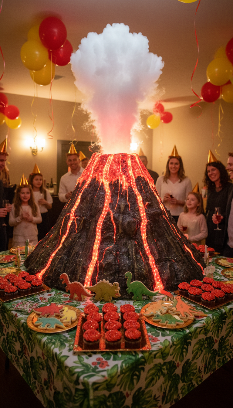 Volcano of Fun: Erupting with Sweet Surprises