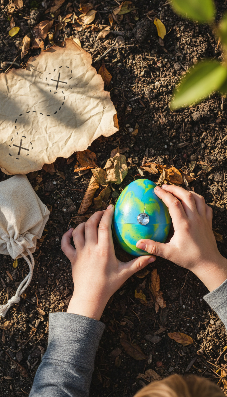 Jurassic Jewel Hunt: Sparkling Scavenger Expedition