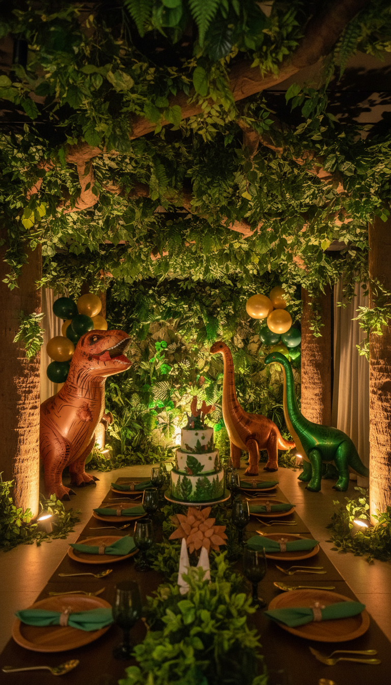 Jurassic Jungle Adventure Decor