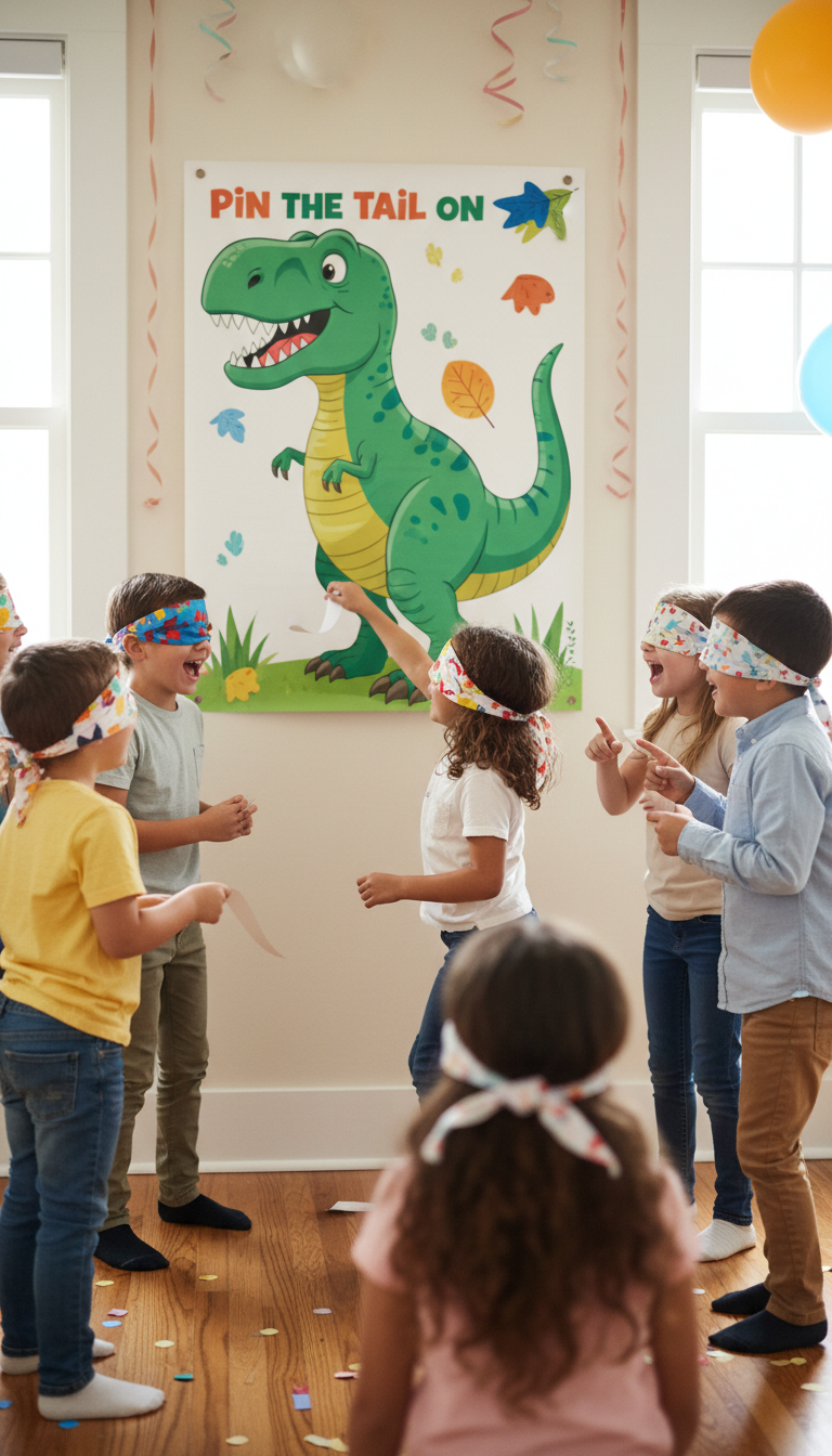 Pin the Tail on the T-Rex