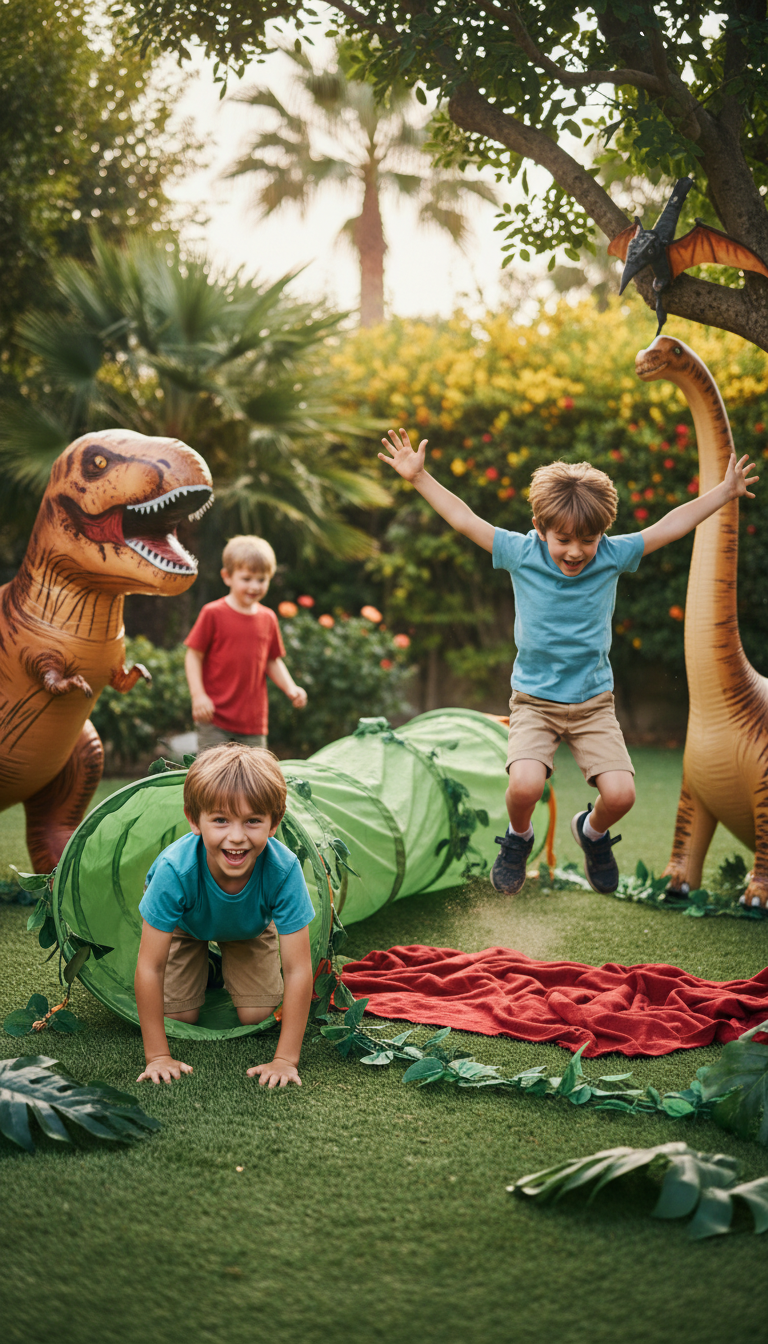 Jurassic Jungle Obstacle Course