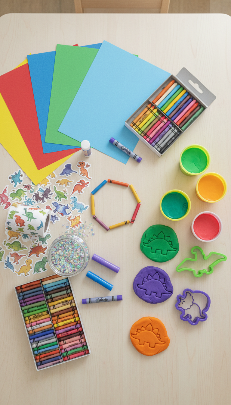 Dino Arts & Crafts Station