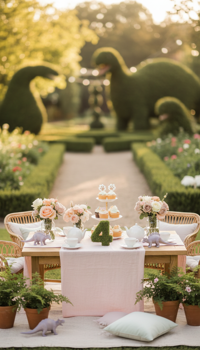 14 Girls 4th Birthday Party Ideas Dinosaur