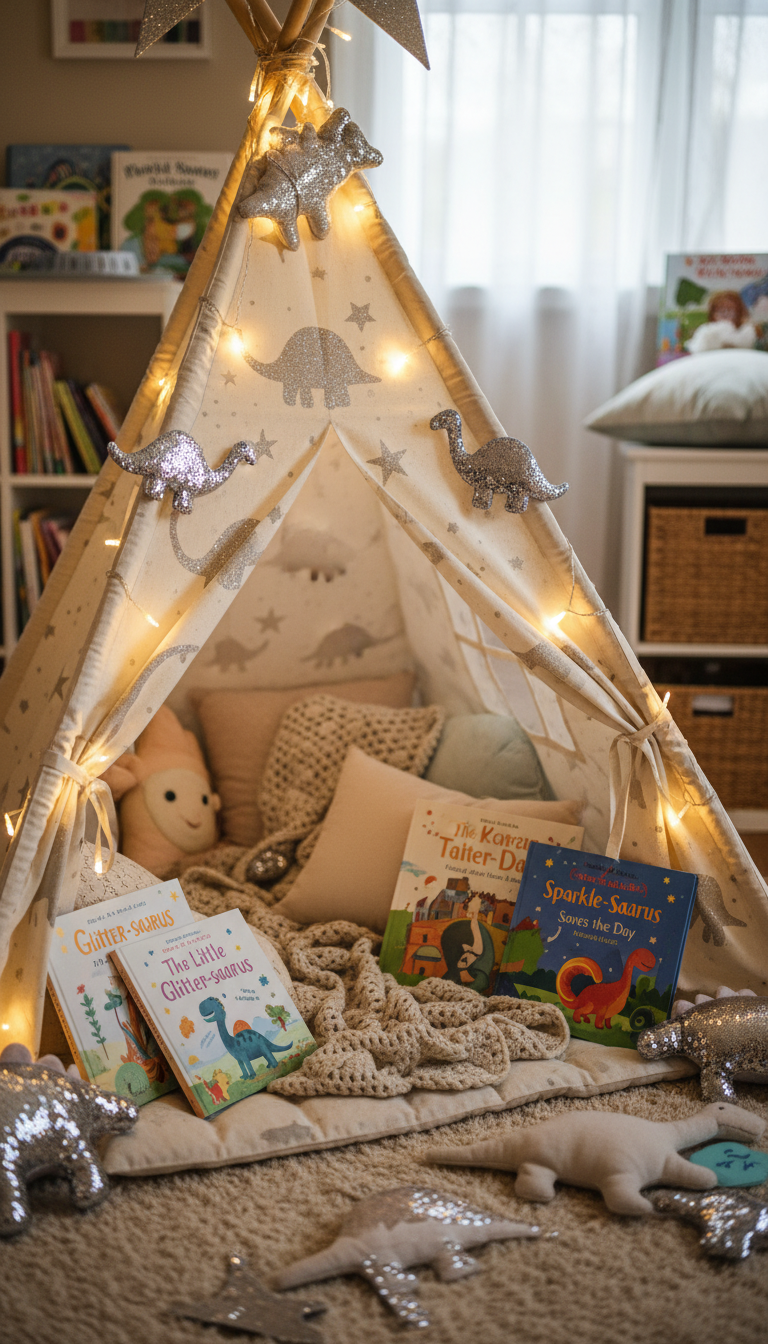 Sparkle-saurus Story Time Nook