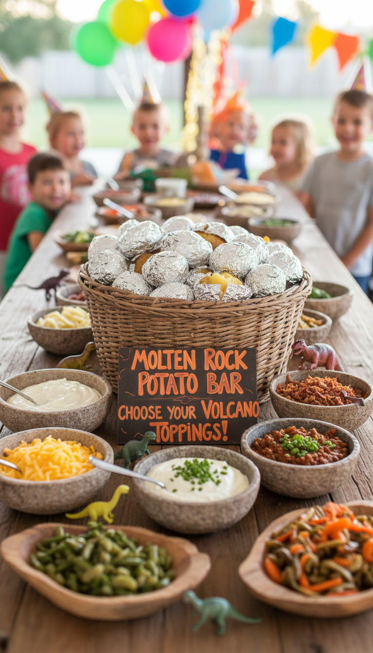 Molten Rock Potato Bar