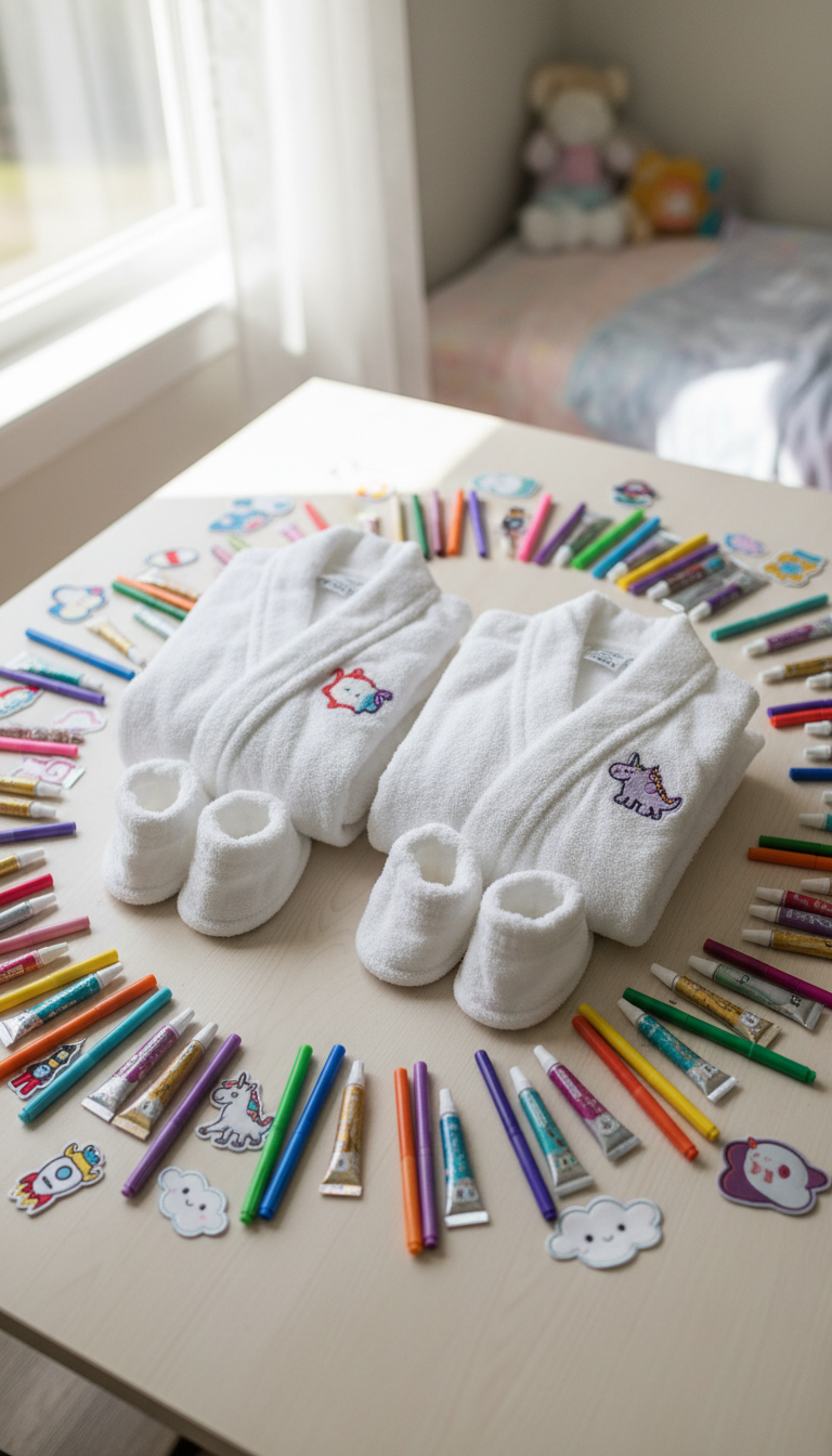 Relaxing Robe & Slipper Decorating