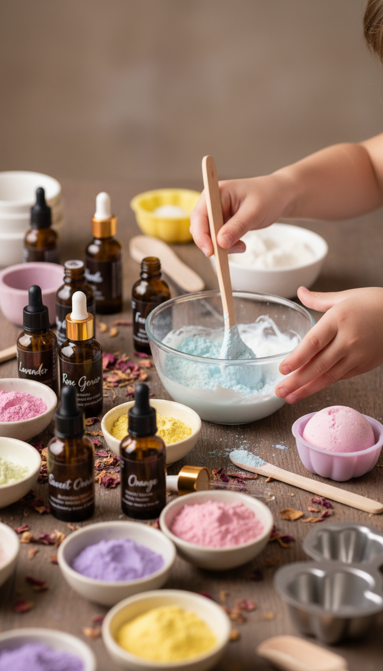 Scented Lotion & Bath Bomb Making