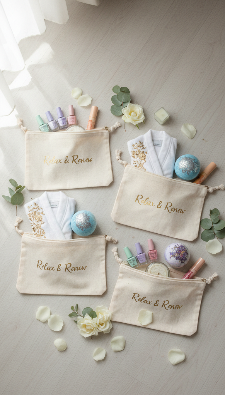 Custom Spa Goodie Bags