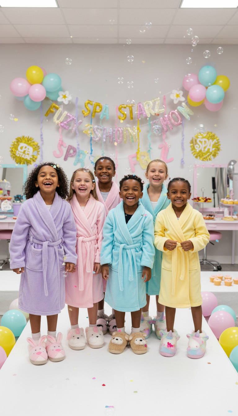 Fuzzy Slipper & Robe Fashion Show