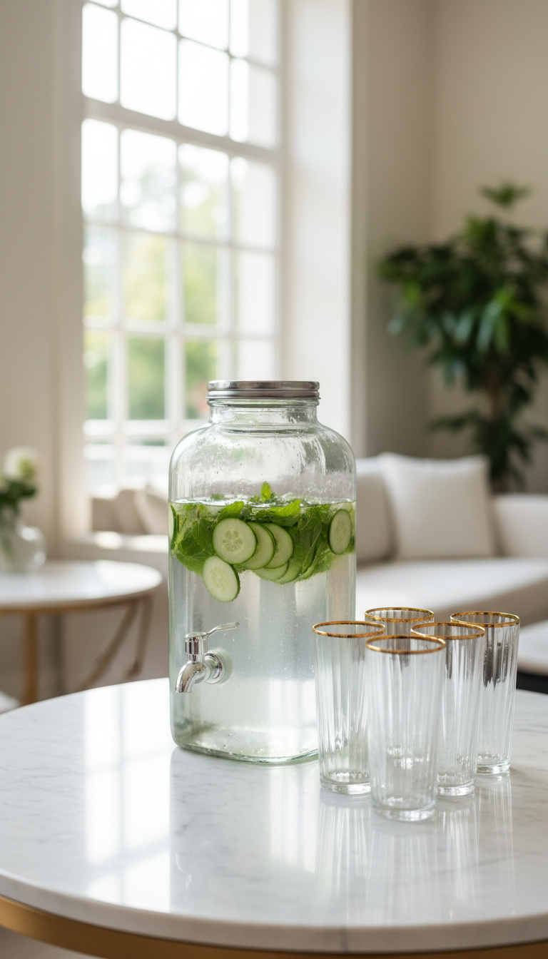 'Spa Water' Infused Drinks