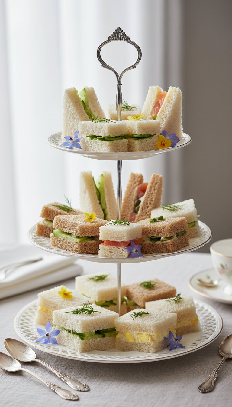 'Relaxing' Tea Sandwiches