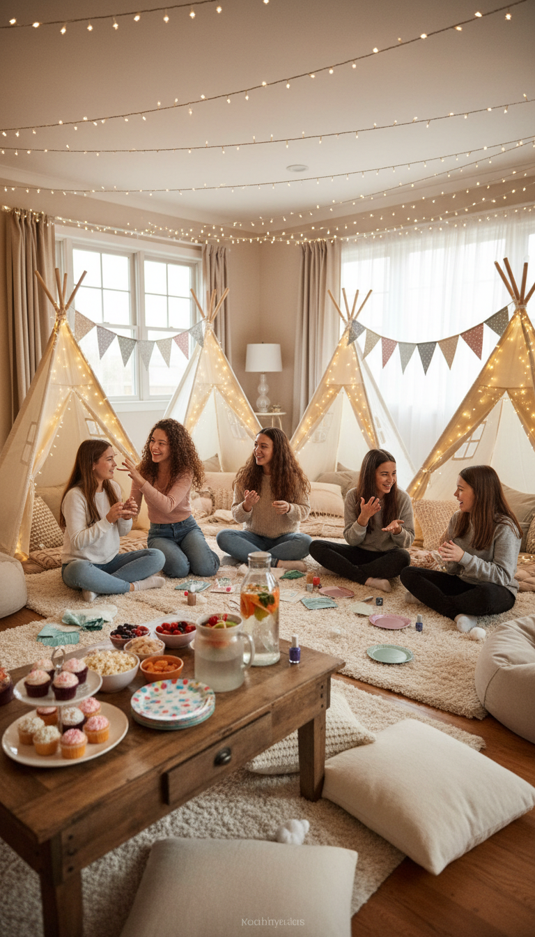 Spa-rty Sleepover Extravaganza