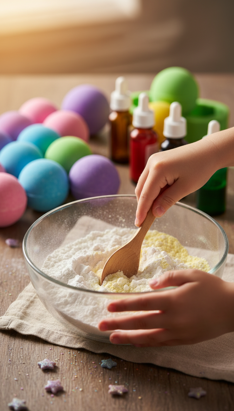 Create Your Own Bath Bomb Station