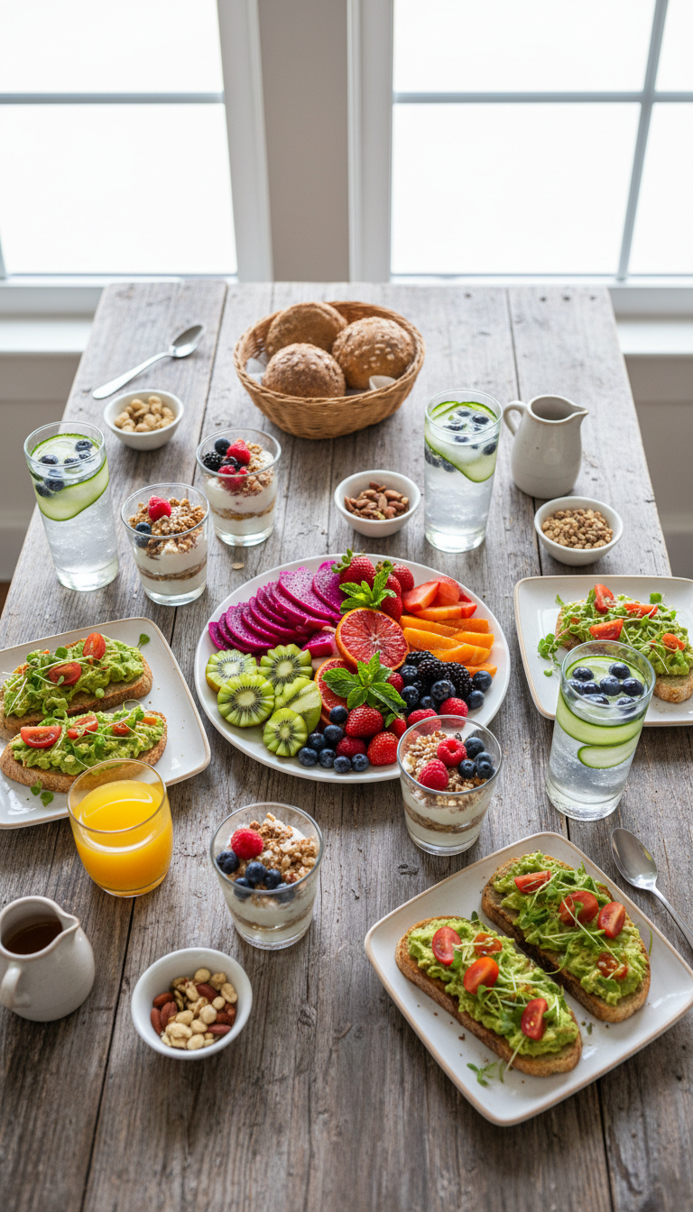 Healthy Brunch & Detox Drinks Bar