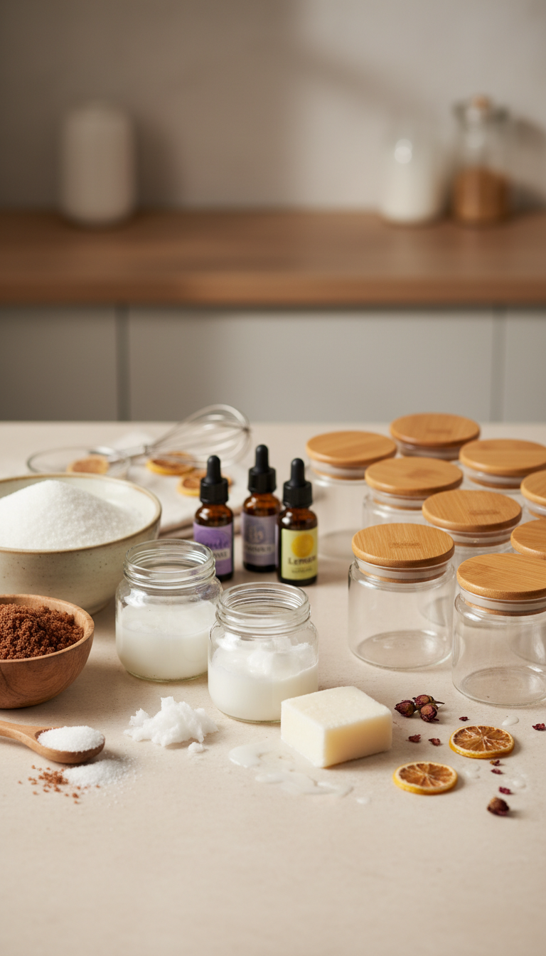 Sweet & Smooth Sugar Scrub Creation