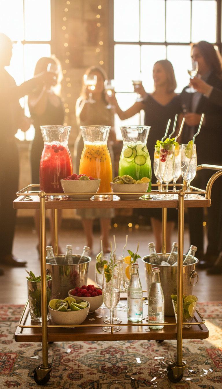 Bubbly & Beautiful Mocktail Mixology