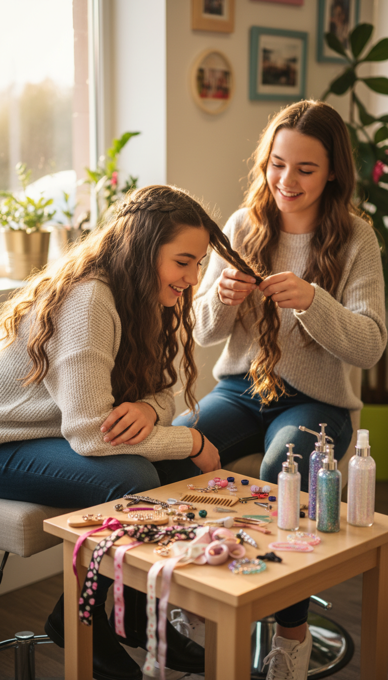 Braids & Beyond Hair Styling Station