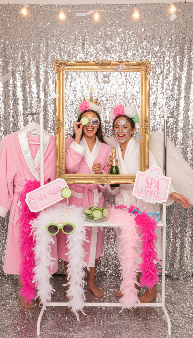 Strike a Pose: Spa Glam Photo Booth