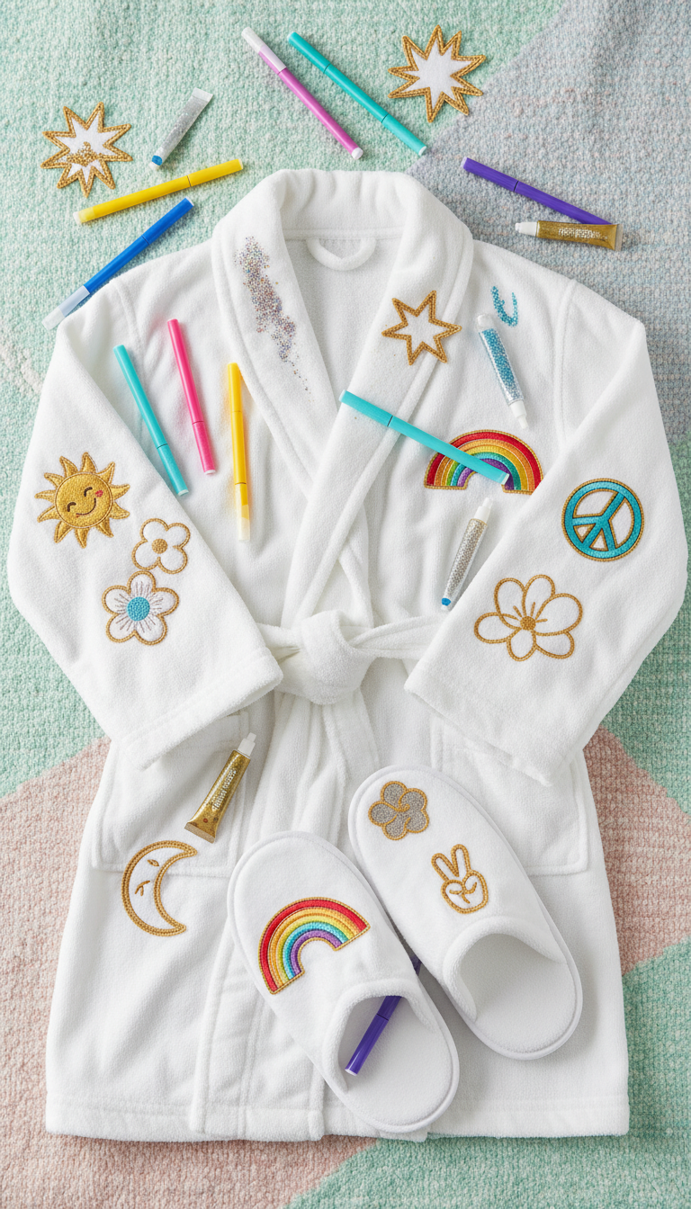 Custom Comfort: Robe & Slipper Styling