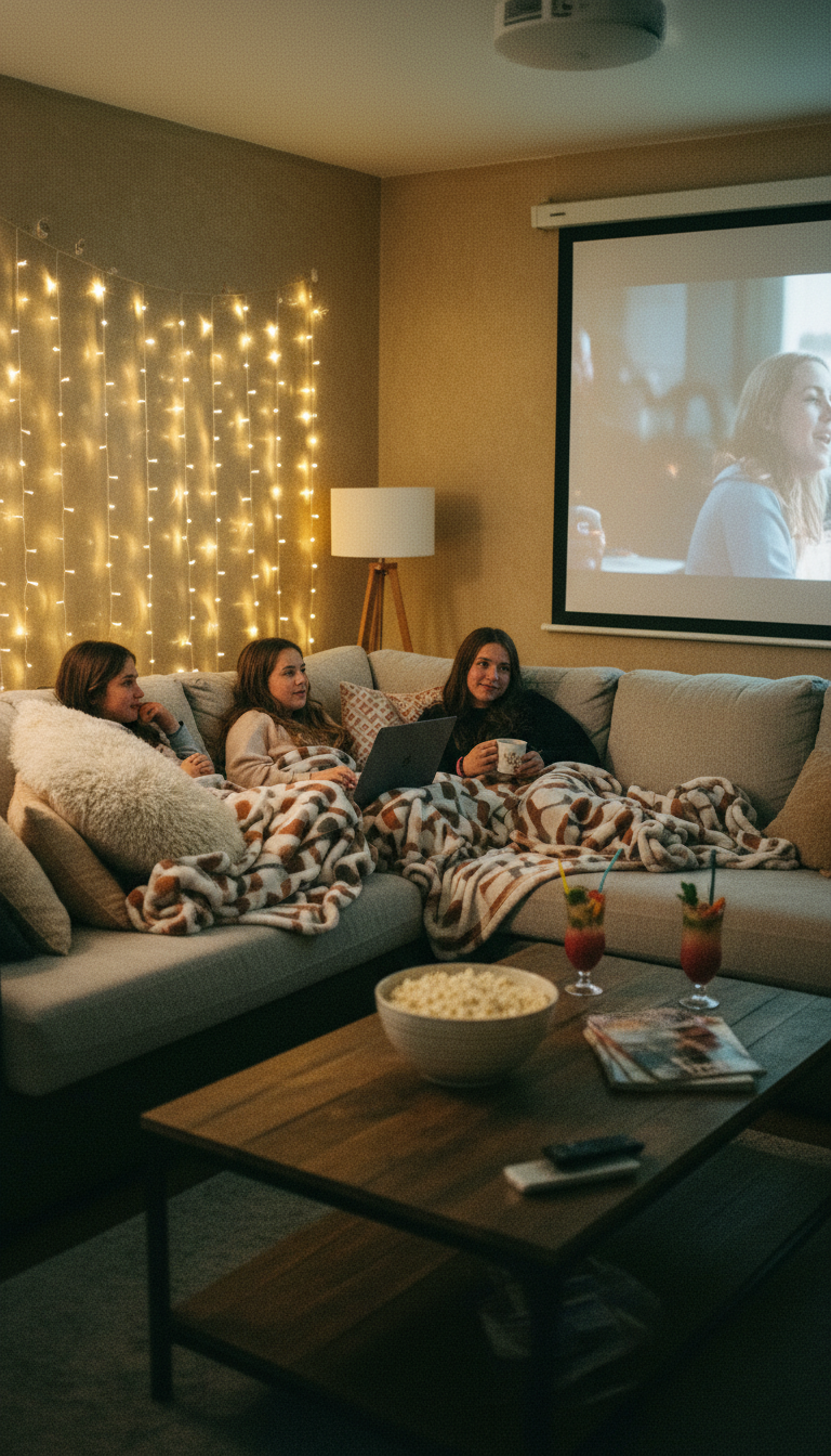 Cozy & Chic Spa Movie Night