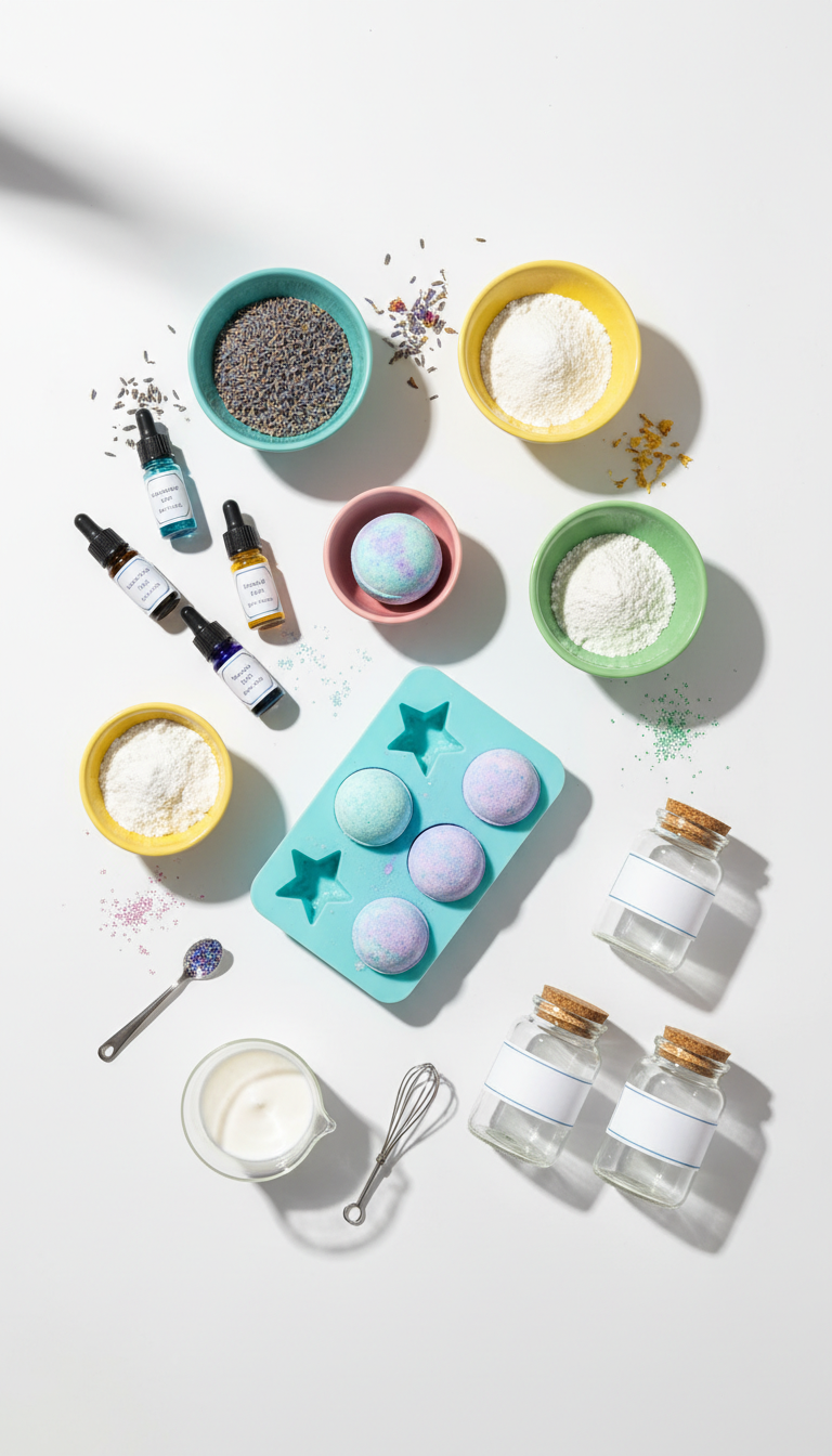 Scented Lotion & Bath Bomb Craft