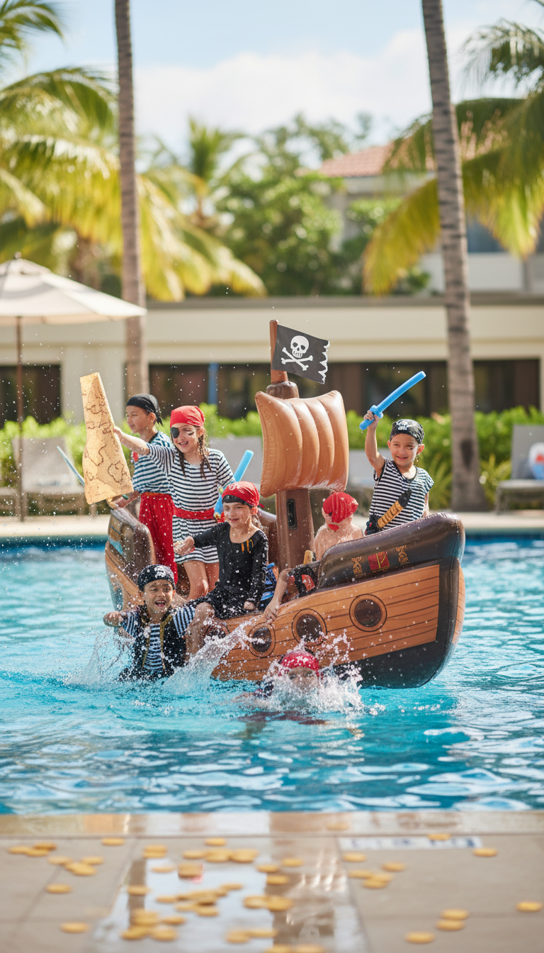 Pirate Treasure Hunt Splash