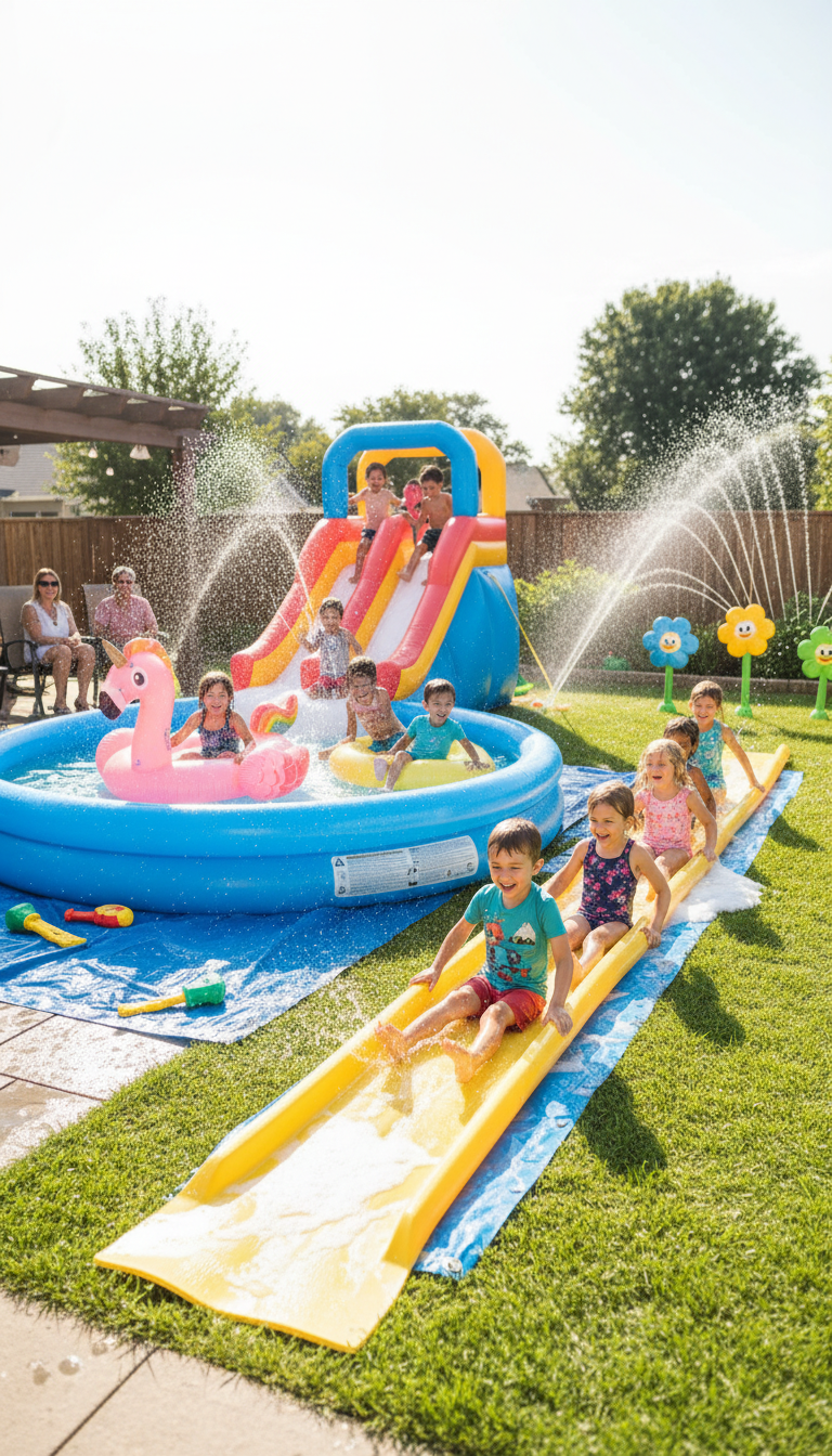 DIY Water Park Extravaganza