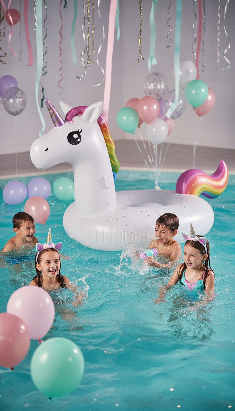 Unicorn Magic Pool Party