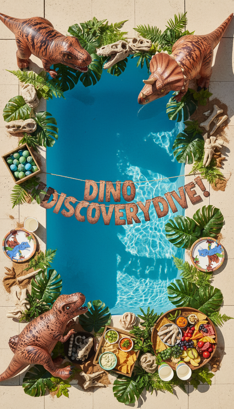 Dino Discovery Dive: Prehistoric Pool Party