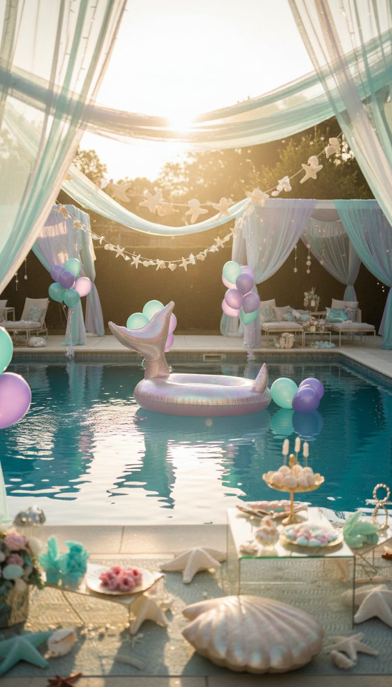 17 Pool Party Birthday Ideas Girl