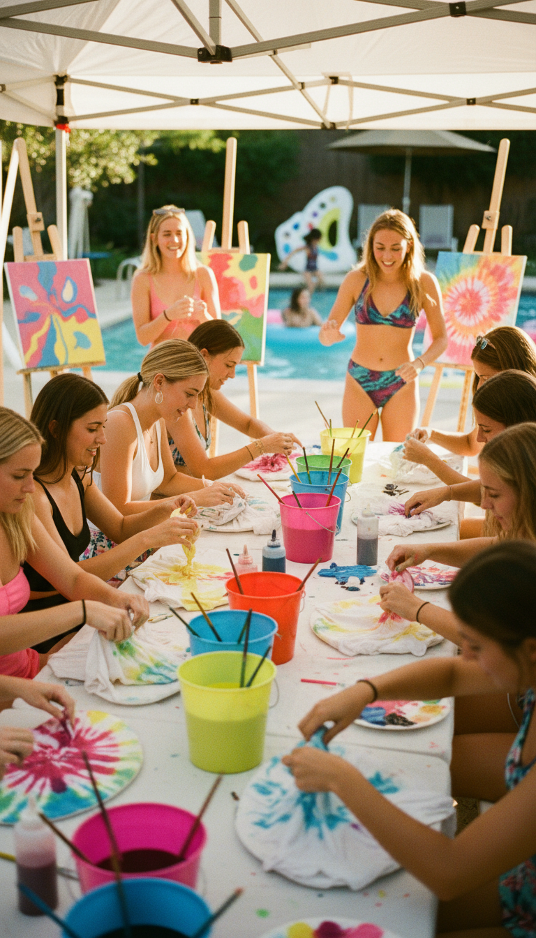 Art Attack Pool Party
