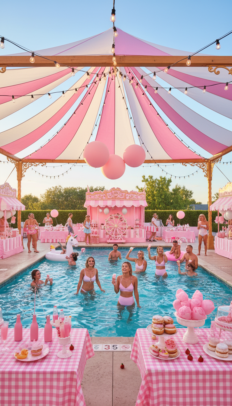 Pink Carnival Fair