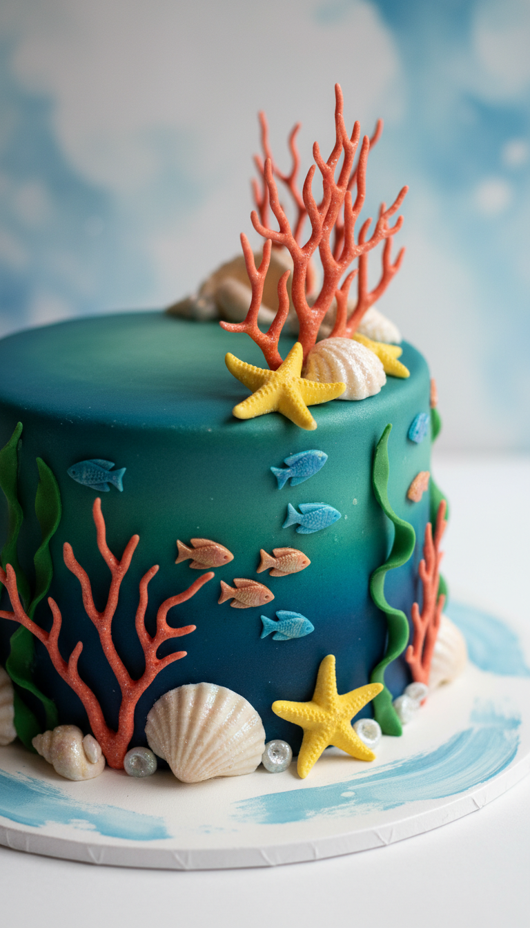 Under the Sea Adventure Cake