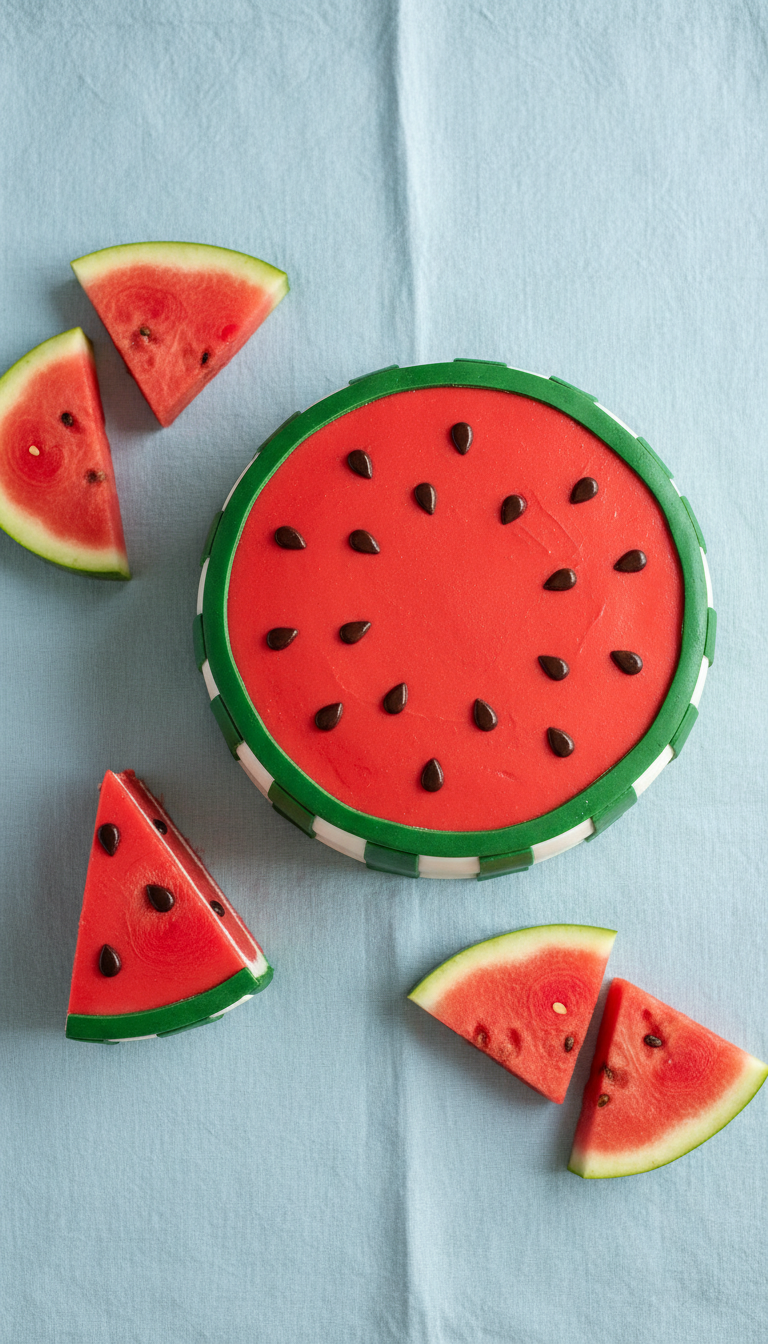 Watermelon Splash Cake