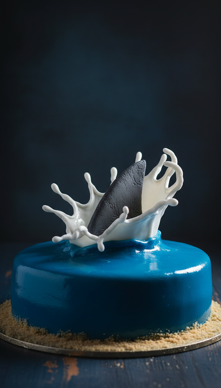 Shark Attack Cake