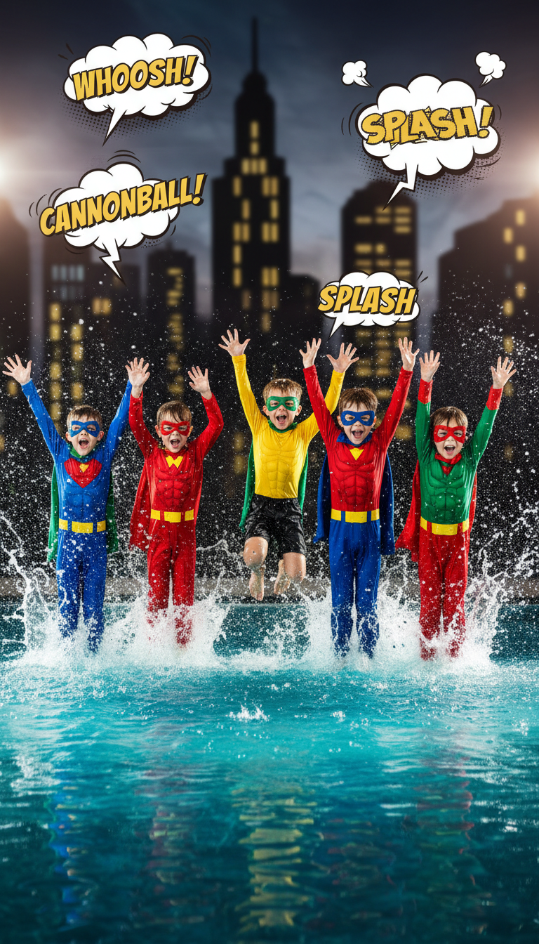 Superhero Splash Bash